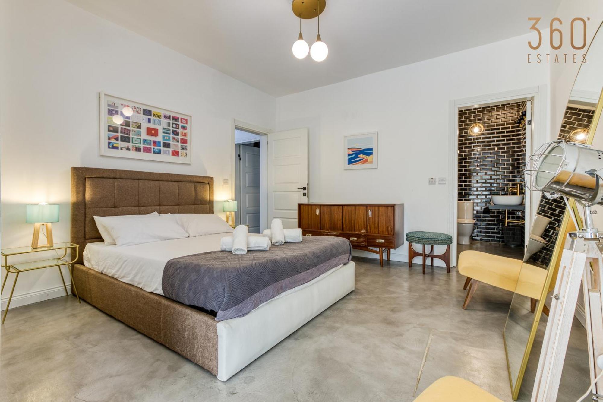 Designer 1br With Private Balcony In By 360 Estates Gharghur