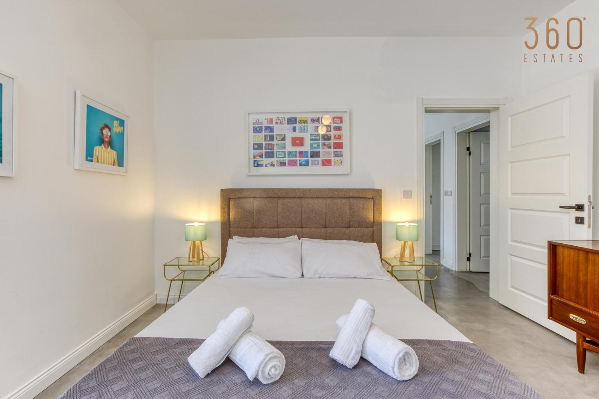 Designer 1br With Private Balcony In By 360 Estates Gharghur